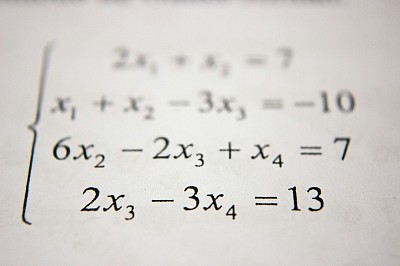 Pairs of linear equations in two variables